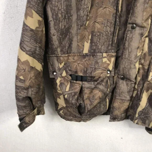 Gander Mountain Quiet+ Jacket Mens Extra Large Camo Hunting Insulated Made USA